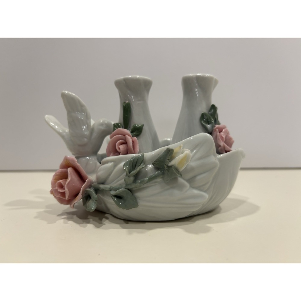 Flowers And Doves Salt Paper Shaker